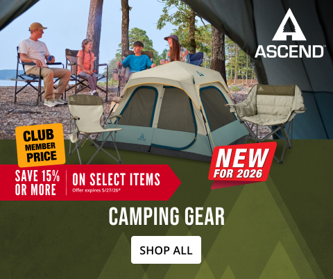 AScend camping gear