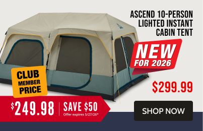Ascend 10 person tent