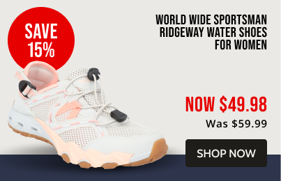 world wide sportsman ridgeway water shoes for women
