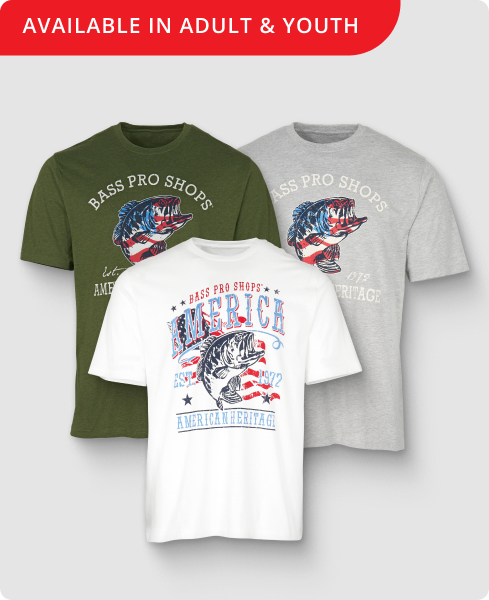 Bass Pro Shops Flag Tee - 