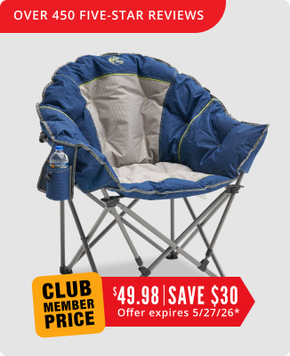 Bass Pro Shops XL Padded Club Chair - 
