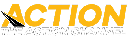 Action Logo. The Action channel