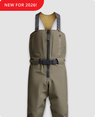 SITKA CrossCurrent Zip GTX Breathable Stockingfoot Waders for Men - 
