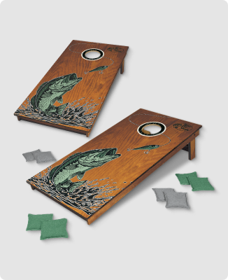Bass Pro Shops Bass Regulation Cornhole Bean Bag Game Set - Buy one, get one 50% off on select yard games