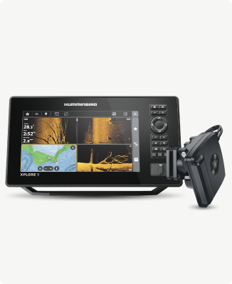 Humminbird XPLORE 9 Fish Finder and MEGA Live 2 Bundle - Save $300