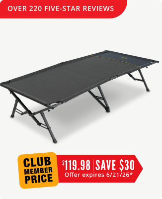 Cabela's Big Outdoorsman Cot with Lever Arm - 
