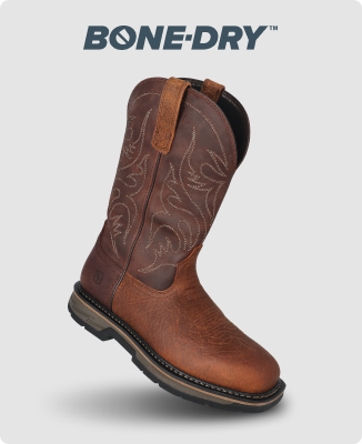 RedHead Ranch Ridgedale Work Waterproof Wellington Boots for Men - Save $50