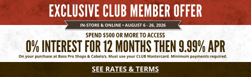 Click to Learn about CLUB 0% Discount