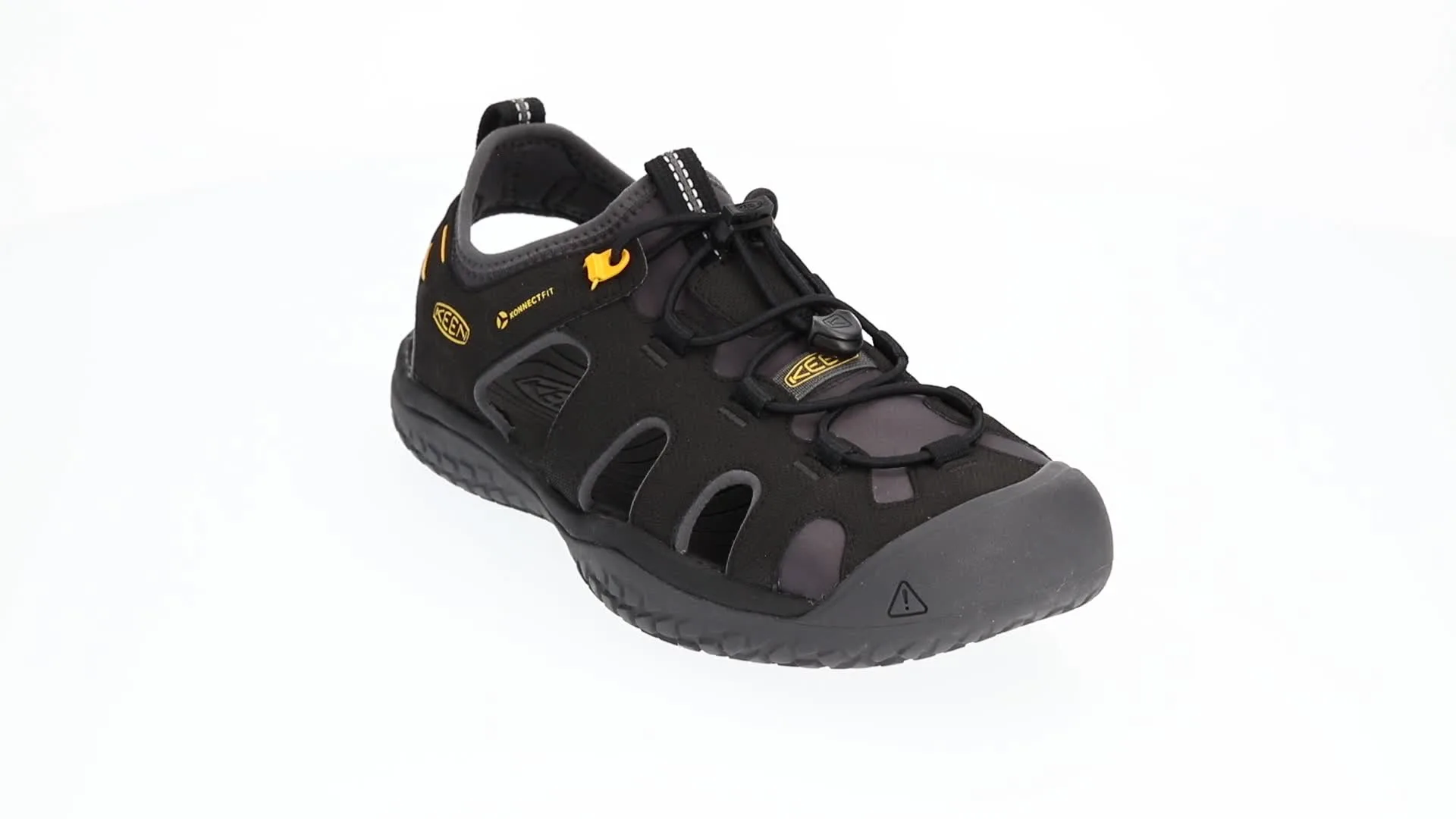NWT- Men’s brand new Keen Black and Gold Solr Sandals size 14- never been worn KEEN Mens SOLR High Performance Sport Closed-Toe Water  main image 3