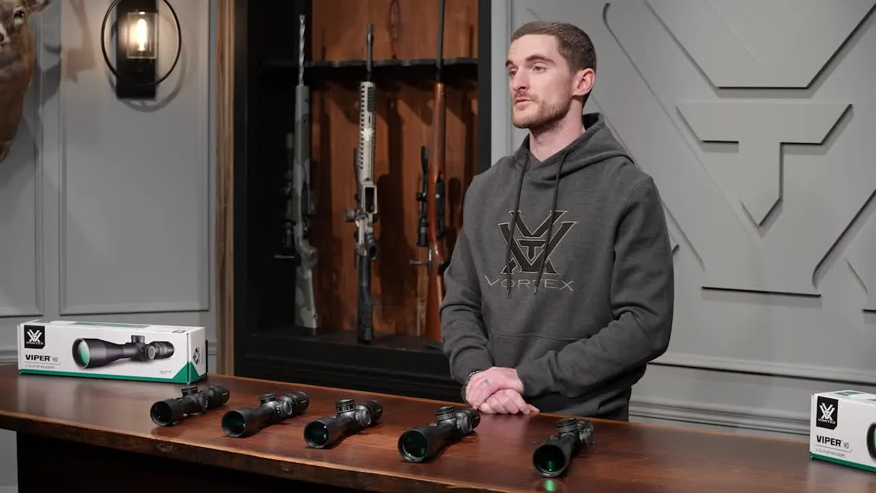 Vortex Viper HD FFP Rifle Scope with RevStop | Bass Pro Shops